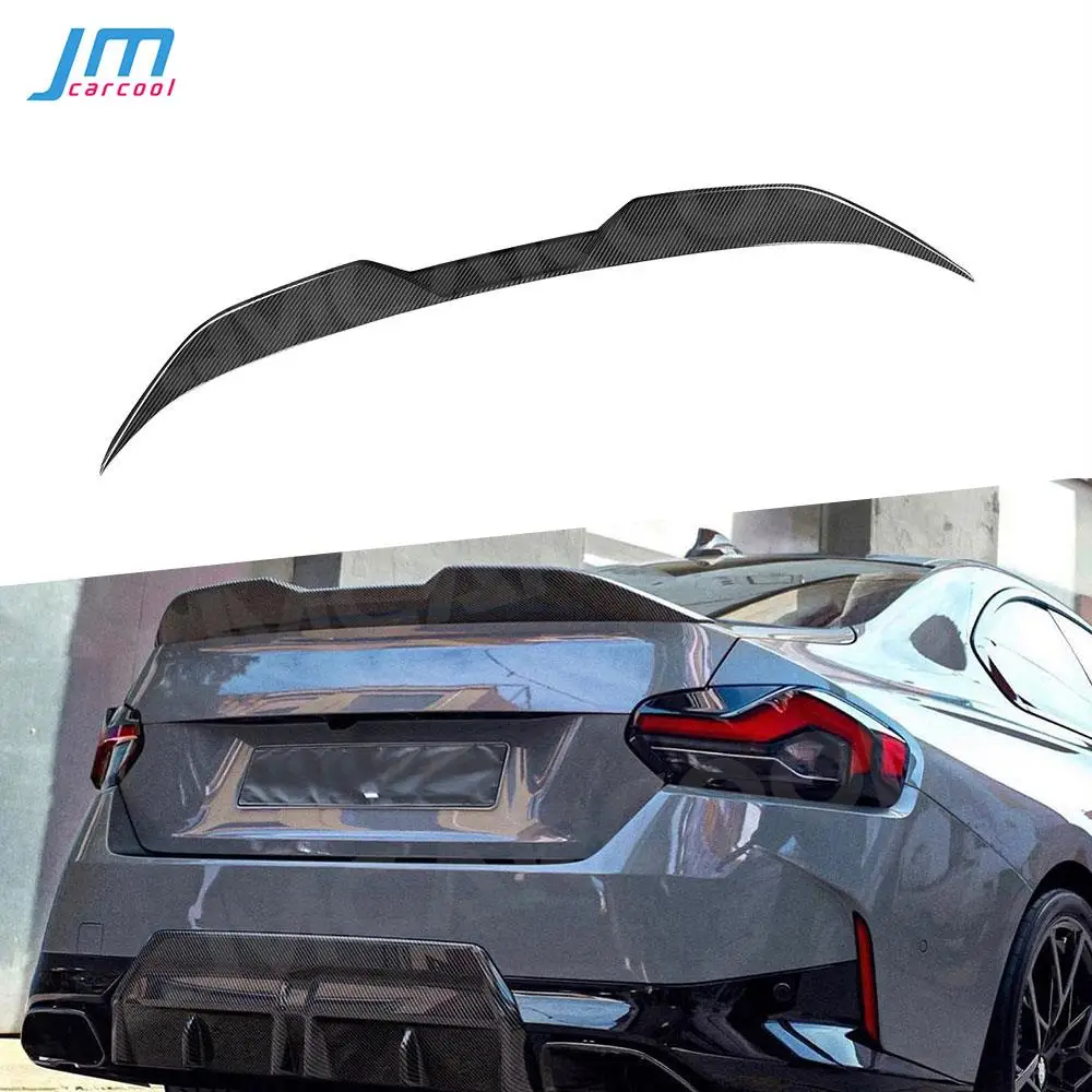 

Dry Carbon Fiber Rear Trunk Spoiler for BMW 2 Series G42 M235i M240i Coupe 2022+ Rear Trunk Duck Spoiler Wing MP Style FRP