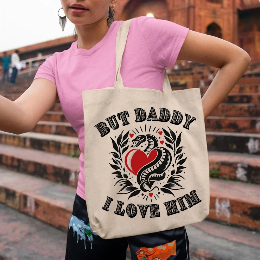 Swiftie-Bolso de mano con diseño de poetas para mujer, bolsa elegante de lona con diseño de Merch torned poetas, TTPD Eras Tour, Y2k