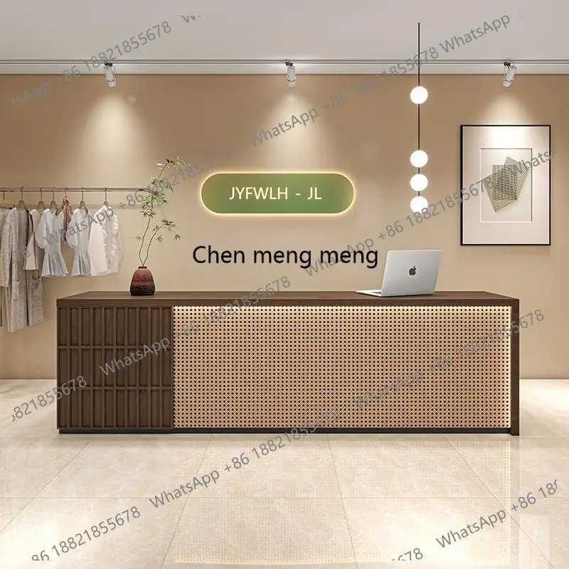 Display Welcome Reception Desks Customer Design Industrial Drawers Reception Desks Business Service Bureau Office Furniture