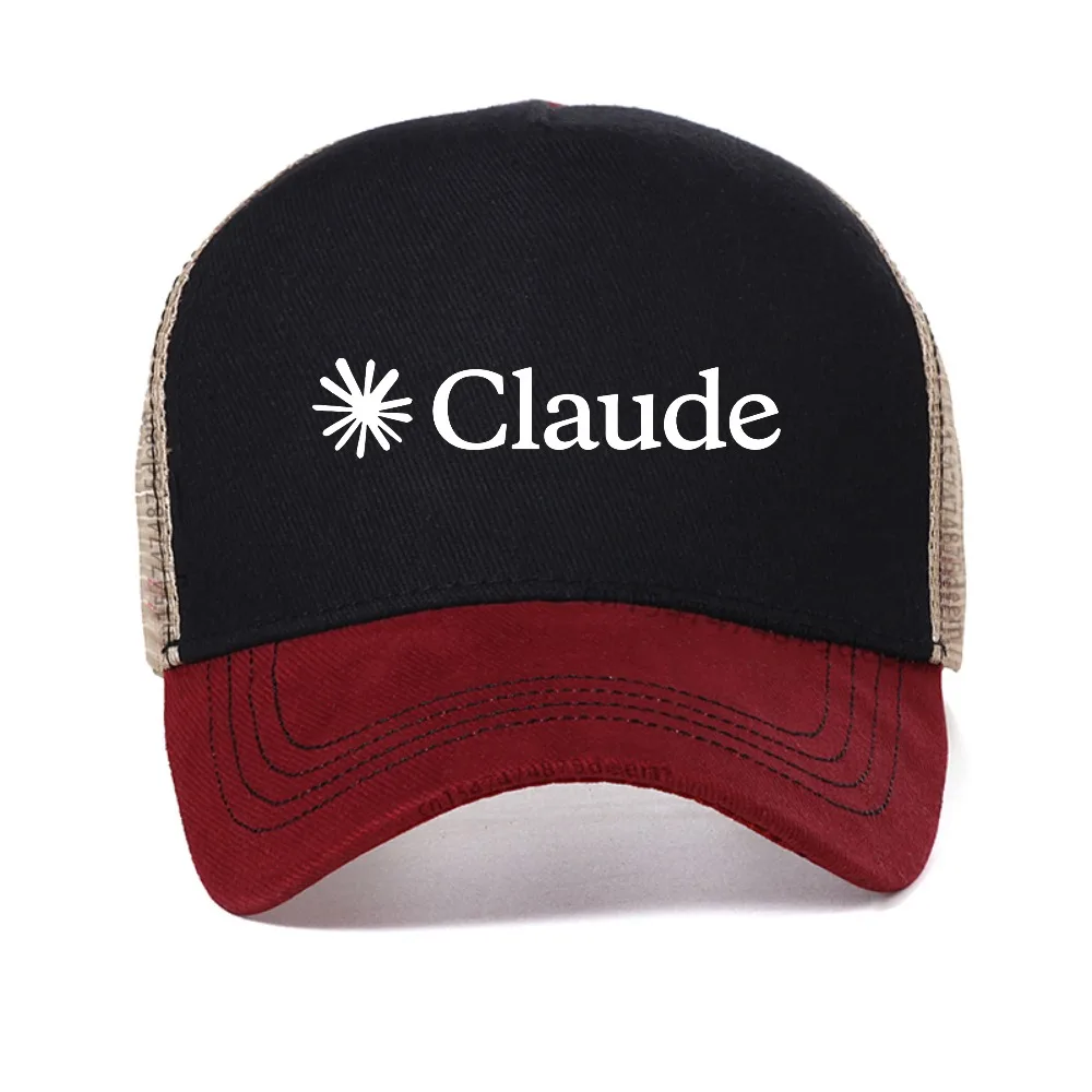 Coder Developer Programmer Claude AI baseball cap fashion outdoor casual mesh trucker hat adjustable breathable Snapback hats