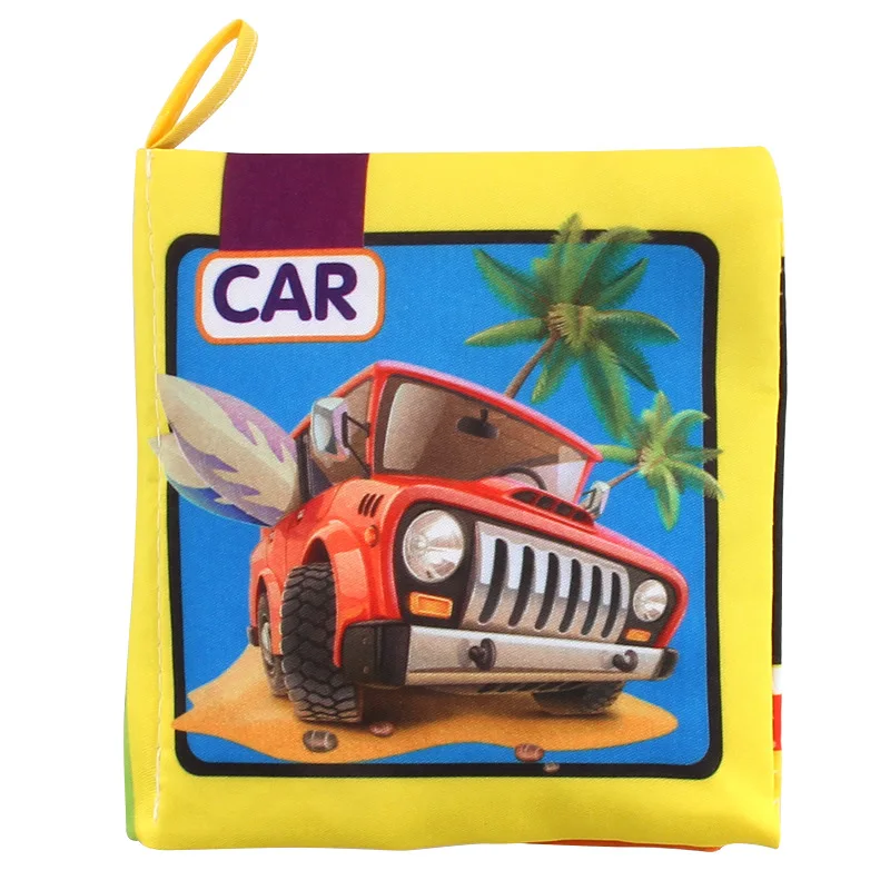 Montessori 0-12Monthes Baby Books toys Educational Newborn Infant Early Learning Cloth Book Develop Cognize Reading Puzzle Toys