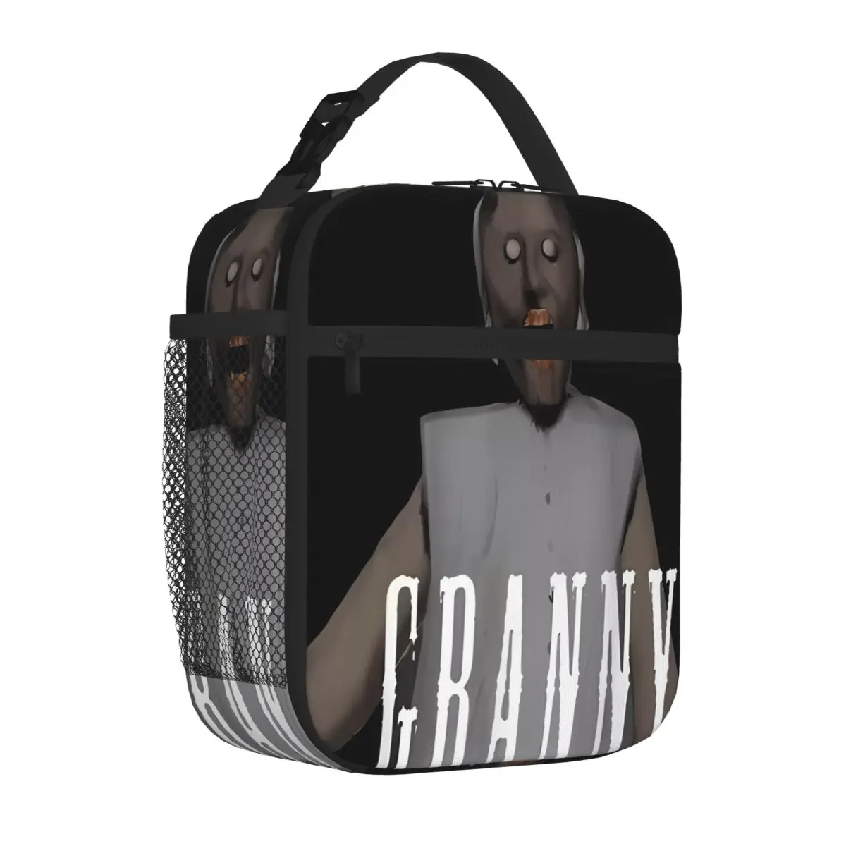 Bestselling Mobile Horror Game Granny Picnic Style Lightweight Lunch Bag Yard Party Picnic Lunch Bag