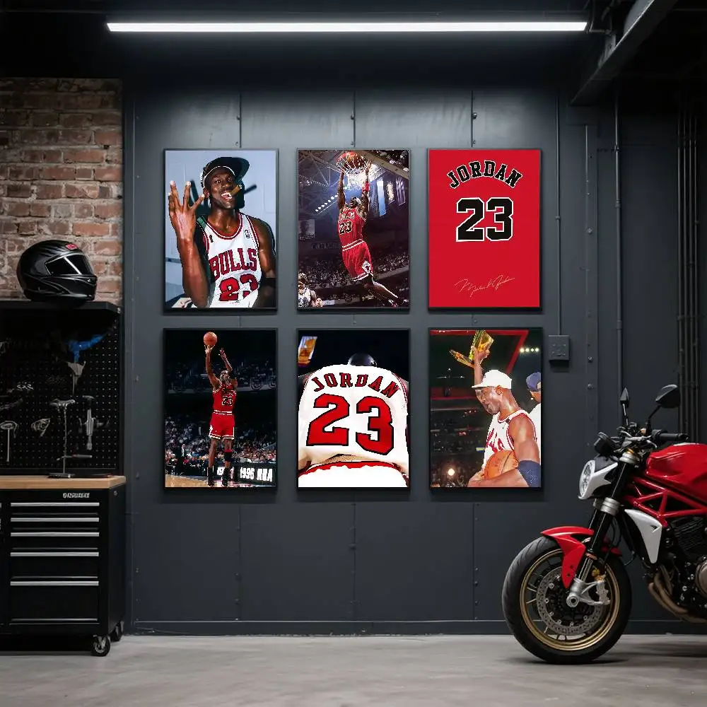 Popular J-Jordan Legend 23 Poster Art Print Anime Style Home Decor Ideal Gift Perfect Room Decor