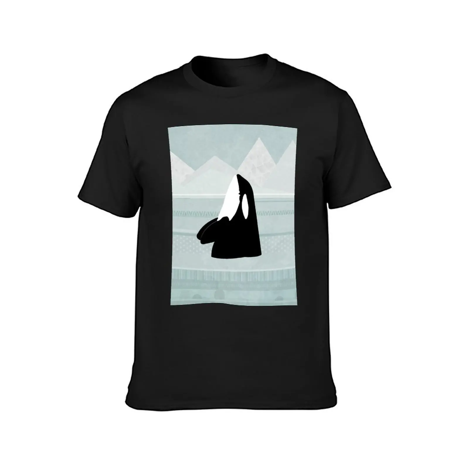 Orca T-Shirt Short sleeve tee graphics men workout shirt