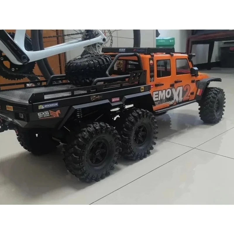 Tailgate Side Fenders For CROSSRC EMO XL2 1/8 Scale RC Crawler Trailer Iron Material Upgrade Parts Damage-Free Installation