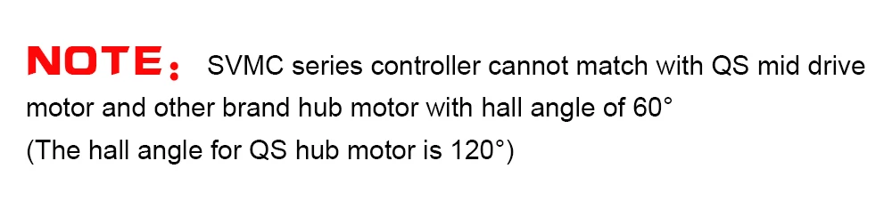 Controlador de bicicleta eléctrica con motor SVMC72150, pantalla TFT UKC1, adaptador de diente azul incluido, gran oferta