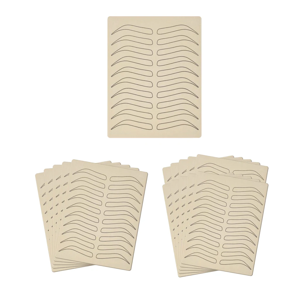 

Eyebrow Practice Skin Microblading Dotting Line Training Home Use