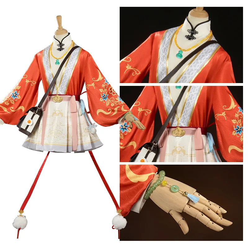

2026 New Role Play Outfit Anime Game Luo Tian Yi Cosplay Costume Christmas Halloween Party Cosplay Suit
