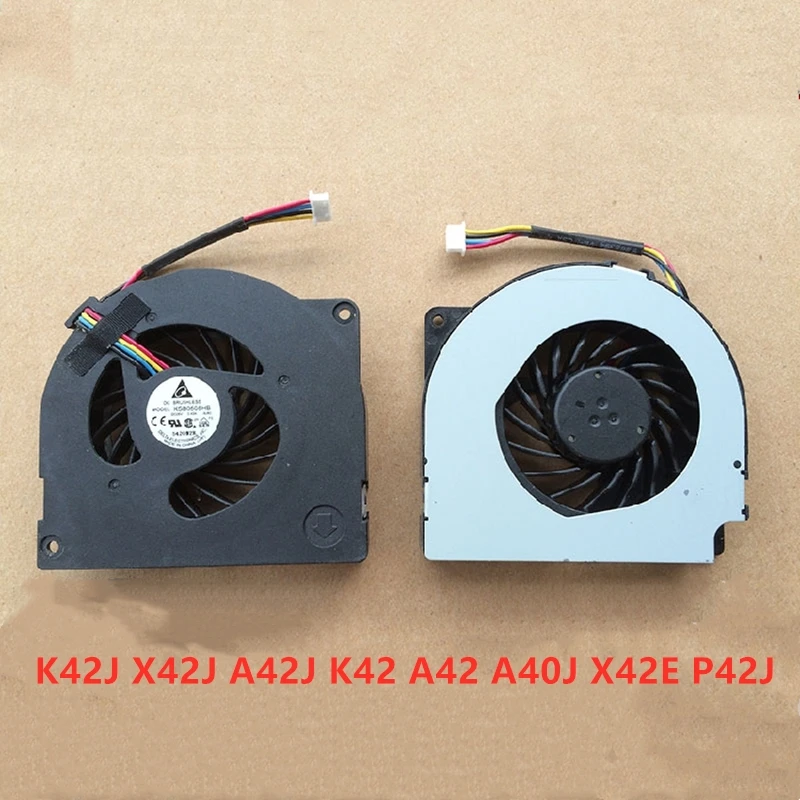 Brand New Original Laptop CPU Cooling Fan For ASUS K42J X42J A42J K42 A42 A40J X42E P42J