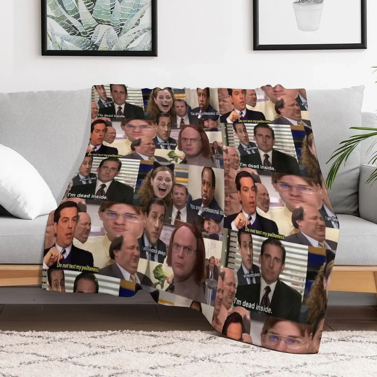 

The Office COLLECTION! Throw Blanket Beach Soft Big Blankets christmas decoration blankets and throws Blankets