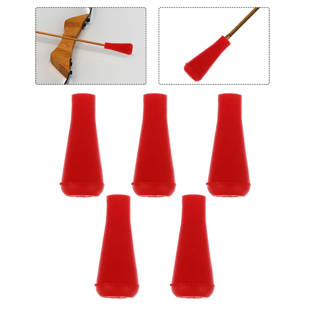 10 قطعة نصائح الرماية المطاطية حادة برودهيد لممارسة الرماية تدريب السلامة رأس السهم لخشب الألياف الزجاجية الكربون الخيزران