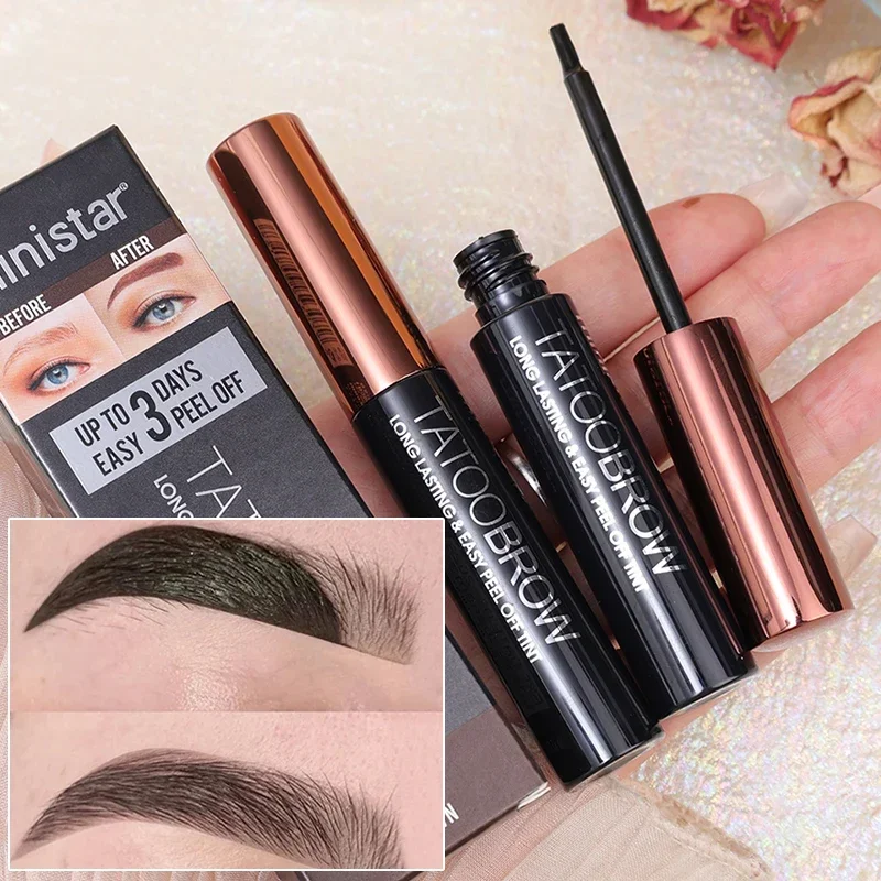 ครีมแต่งคิ้วย้อมสีแบบกึ่งถาวรกันน้ำกันเหงื่อลอกได้นาน1ชิ้น