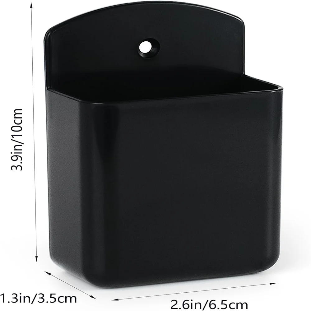 2 Stück/Packung Wandmontierter Fernbedienungshalter Selbstklebender TV-Controller-Halter Aufbewahrungszubehör Stifthalter – Detail 5