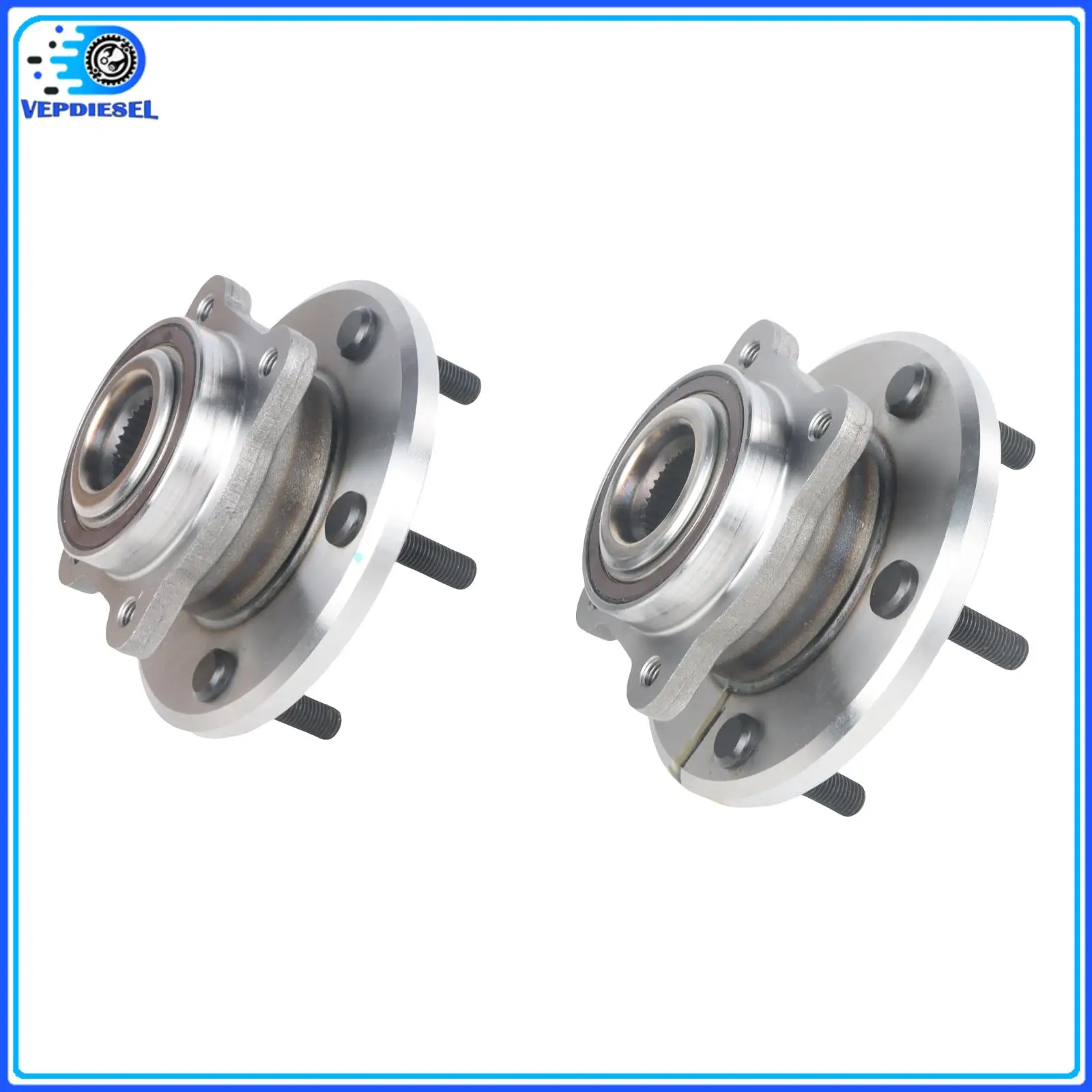 

2 шт. 513286 BR930700 4721010AA подшипник колеса и ступица в сборе для Dodge Journey 2009-2017 Ram ProMaster 1500 2500 3500 2014-2015