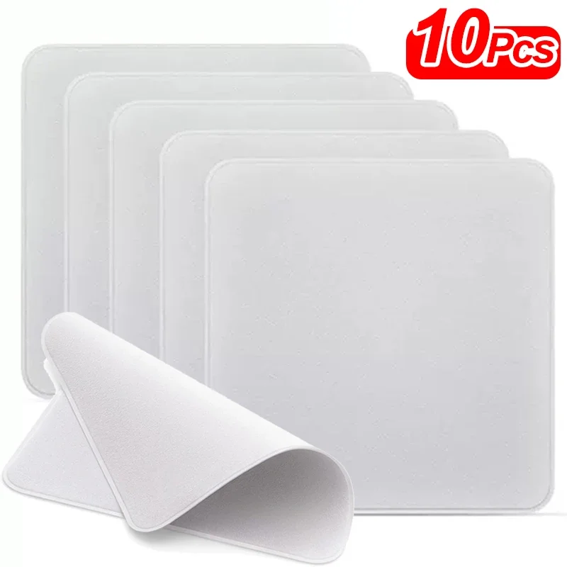 1/10Pcs Screen Polishing Cloths for Apple Phone IPad Camera Lens Double-Layer Wipe Cloth Eyeglass Cleaning Soft Microfiber Cloth