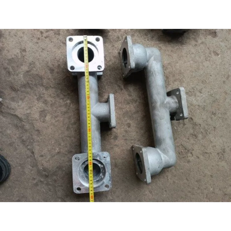 Diaphragm pump accessories full set of aluminum alloy cast iron stainless steel up and down pipe column spacer