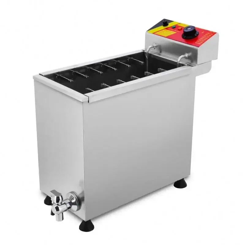 stainless friyer korean deep hotdog fryer electric fryer