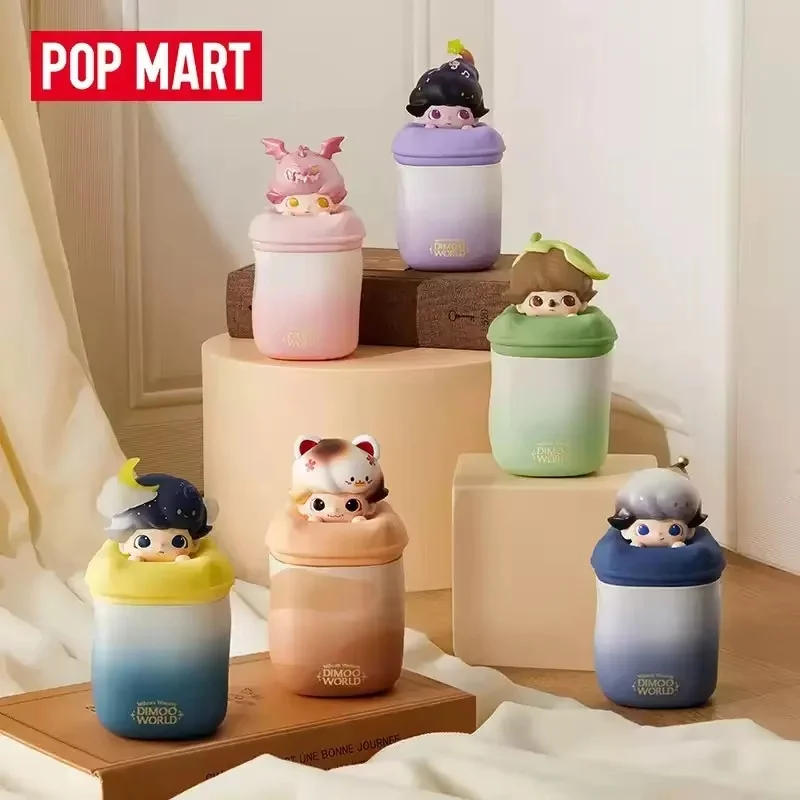 Pop Mart Dimoo Weaving Wonders Series Fragrance Blind Box Guess Bag Mystery Box Toys Doll Cute Anime Figure Ornaments Collection