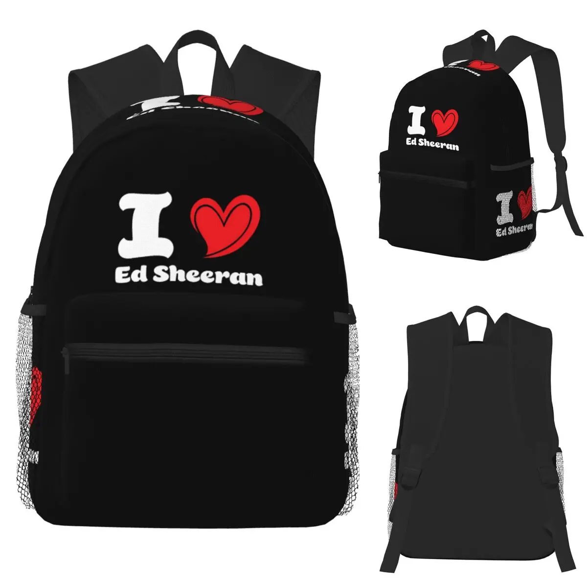 

Ed Sheeran The Mathematics Tour Student Backpack School Bag Hiking Travel Daypack for Men Women Fashion Bookbag Shoulder Bags