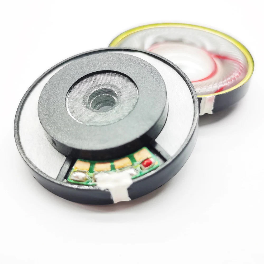 Unit Speaker Headphone 40Mm 64ohm Hifi 1.5 Inci Headset Over-Ear Suku Cadang Perbaikan Earphone Driver Bass 20Core Neodymium Terbaru