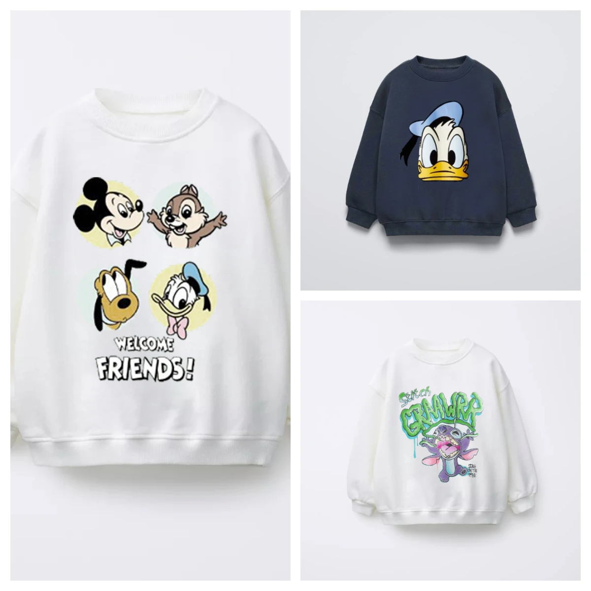 

2025 Stronger Version Featuring High-Quality Long Sleeved Hoodies From Animated Films Boys And Girls Under 6 Years Old Hoodies