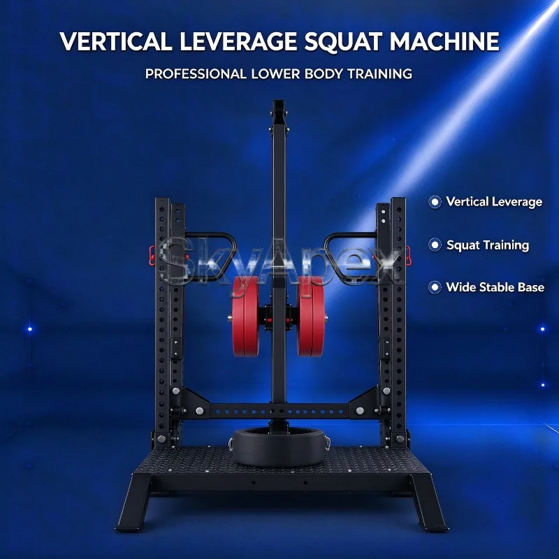 Multifunctional Commercial Steel Rhino Squat Machine Hips Leg Training Equipment Gym Belt Squat Rack Fitness Bodybuilding