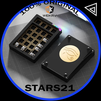 Weikav Stars21 Wireless Keypad Tri Mode Aluminum Alloy Custom Rgb Hot Swap 800mah Keyboard Support Qmk/Via For Pc Accessory Gift