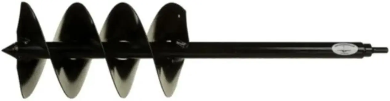 

Удлинитель для садового шнека 7x28 дюймов с шестигранным креплением 1/2 дюйма для посадки и копания в любых почвенных условиях