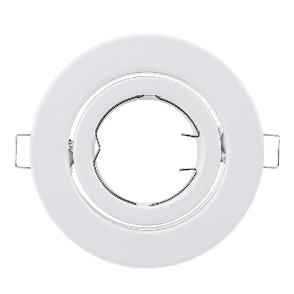 Indoor Lighting GU10 MR16Fixture Frame LED Ceiling Spot Light Frame Socket Adjustable Fitting Hole Lamp Lighting Fixture
