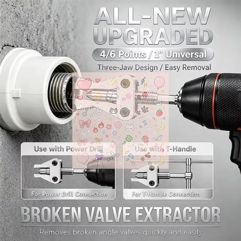 All-in-one Broken Pipe/screw Extractor—common Specifications; Tools For Removing Broken Taps And Screws; Compatible