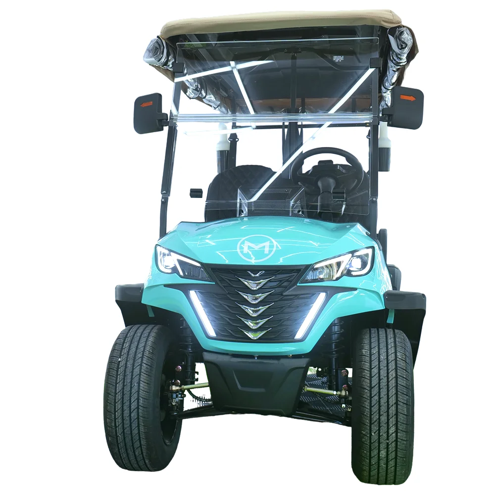 Wholesale High Quality Golf Cart Body Frame Beautiful 4 Seater Golf Cart 48V Lithium Battery Electric Golf Cart