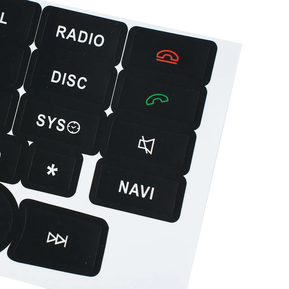 

Stickers Car Stickers Window Radio Stickers Button Repair Decals Car Accessories Door Steering A/C Sticker Repair Button Sticker