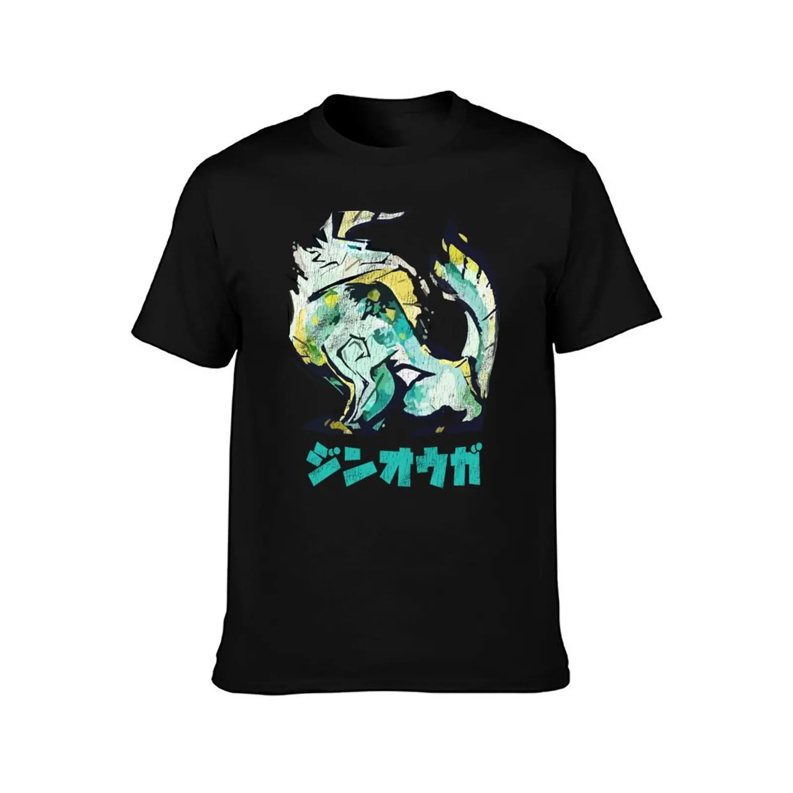 Monster Hunter Rise Zinogre T-Shirt summer top cheap stuff t shirt men