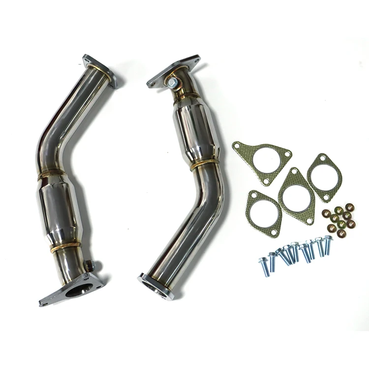 Car Accessories Racing High Flow Cats /Down Pipes for Infiniti Q50 2014-2022 AWD