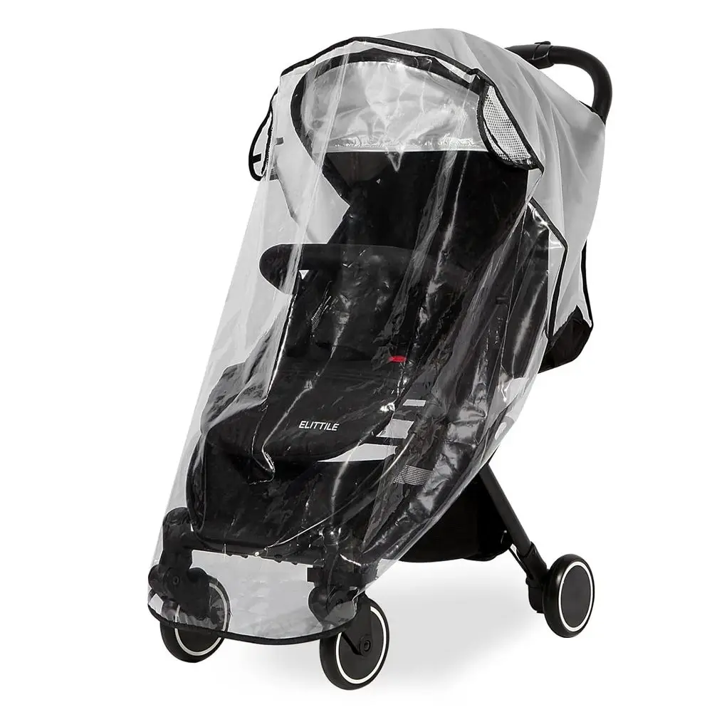 

Breathable Baby Stroller Weather Shield, Rain and Windproof Cover for Sun and Dust Protection