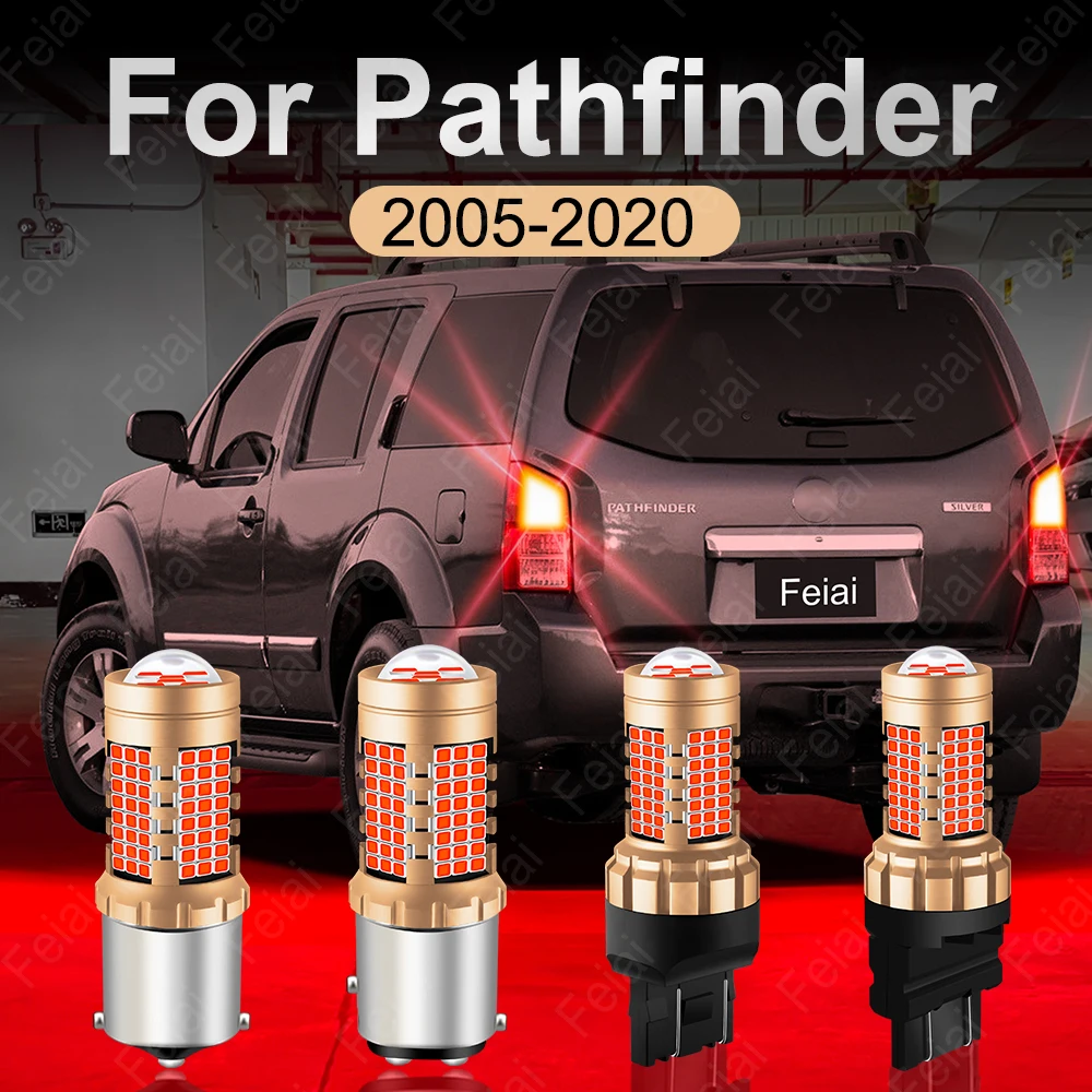 Para Nissan Pathfinder R51 R52 luz de freno LED bombilla de parada 2005-2020 2006 2007 2008 2009 2010 2011 2012 2013 accesorios Pathfinder