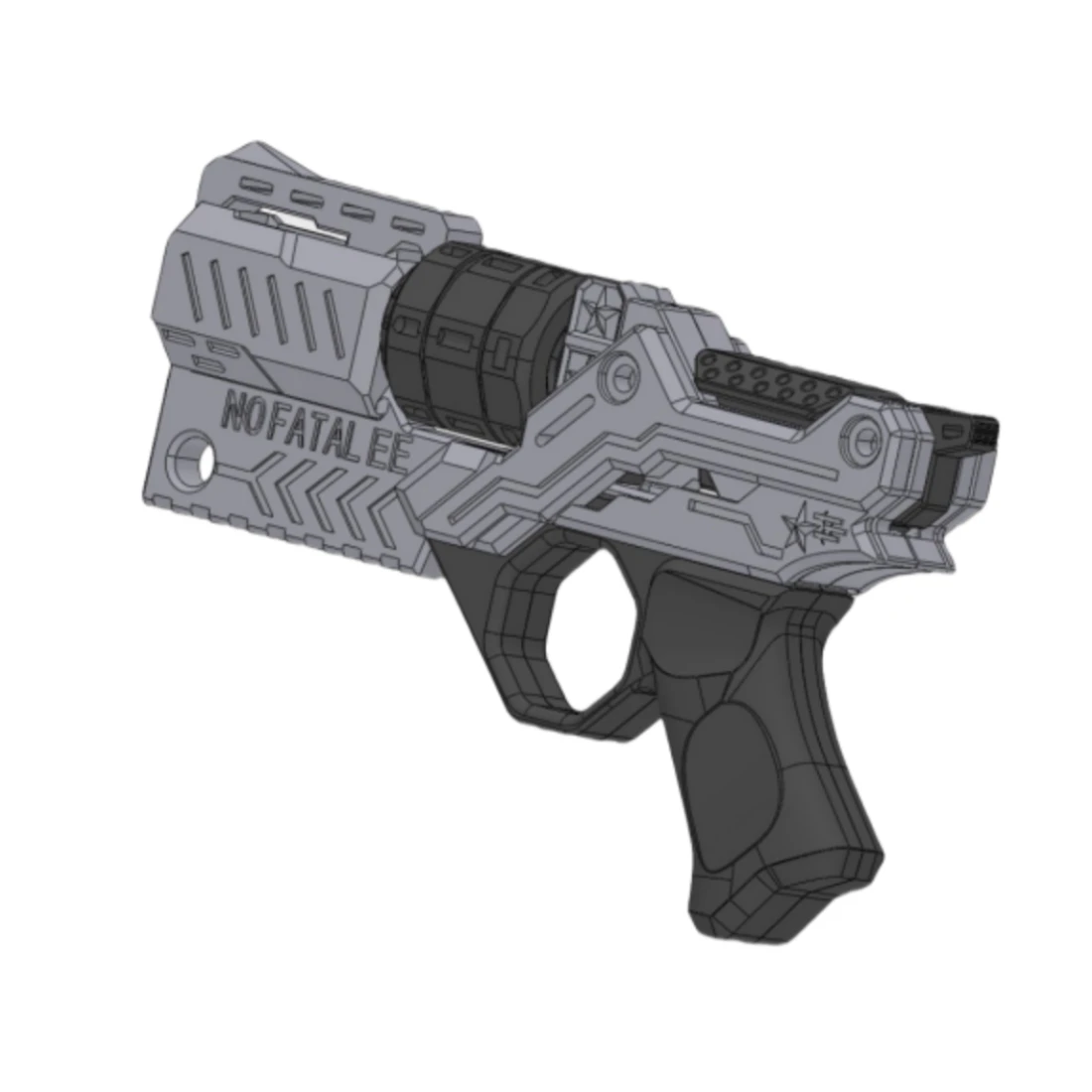 Fidget Spinner Slider Stampa 3D QT3000 EDC Giocattoli Fidget Pistole Giocattoli sensoriali antistress per adulti Focus ADHD