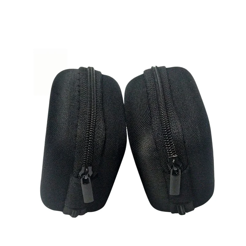 1 PC Black Square Earphone Storage Box Portable SD Card Protection Box Earphone Carrying Box For Sennheiser CX6 Hard Case