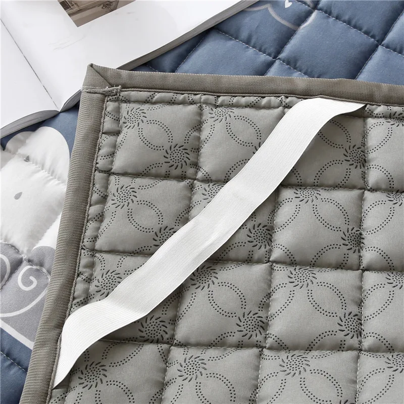 Colchón fino antideslizante para las cuatro estaciones, alfombrilla protectora lavable para cama de 1,5 m, Tatami para dormitorio, individual,