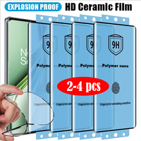 2-4Pcs Explosion-proof Flexible Soft Ceramic Film For OnePlus 12 11 10 9 Ace 3 2 Pro 11R 12R Screen Protectors
