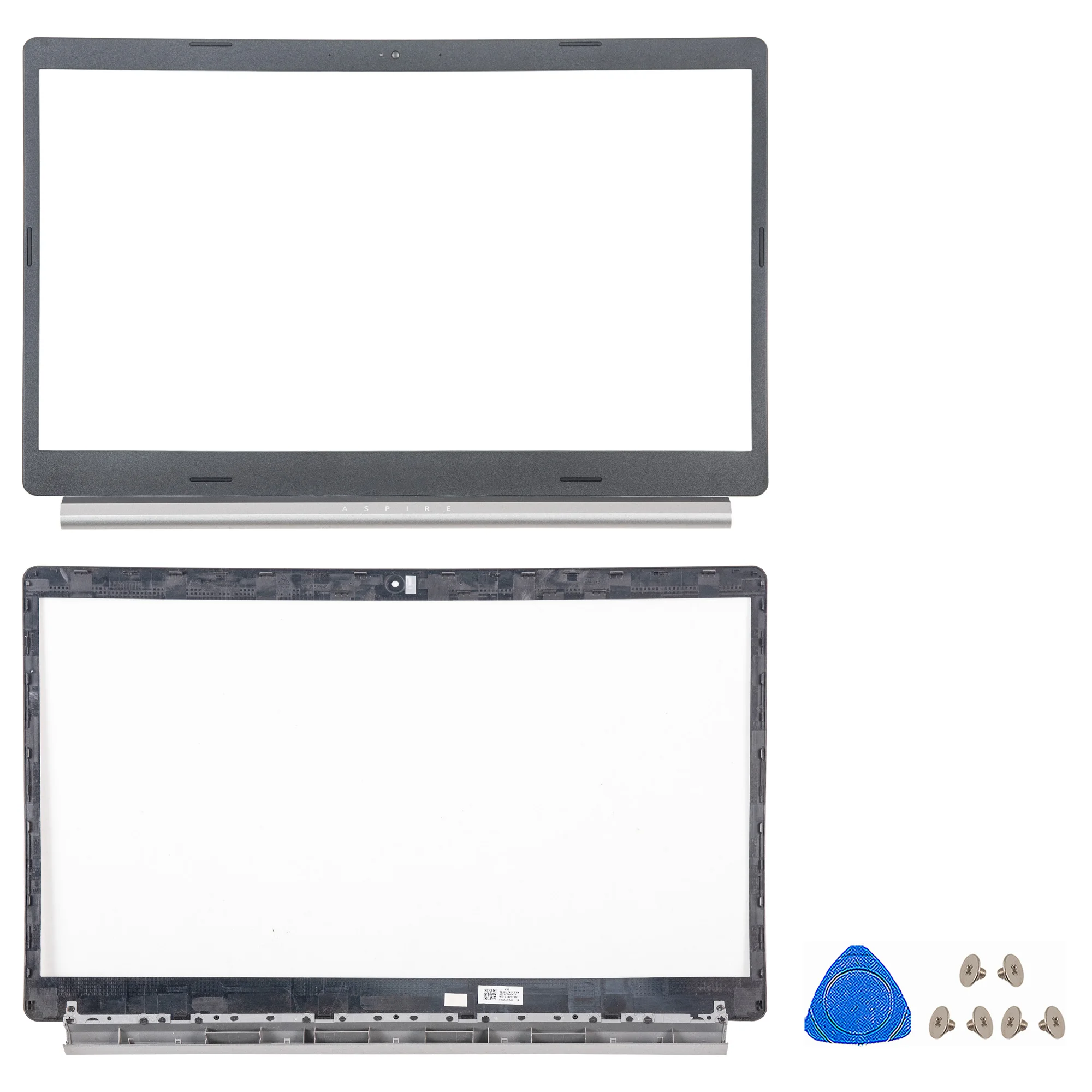 Imagem -03 - Dobradiças da Moldura Frontal para Acer Aspire Peças da Tampa Traseira do Lcd Tampa Superior A51554 A515-54g A51544 A515-45 A515-55 A515-55g