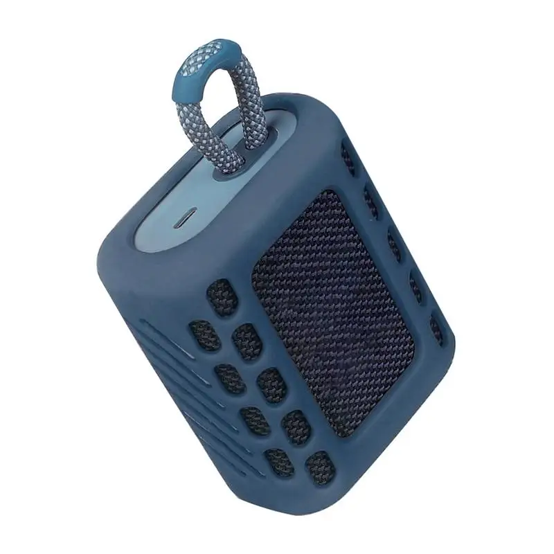 Funda protectora de silicona para altavoz de diente azul, caja de viaje portátil a prueba de golpes, para J-BLgo3