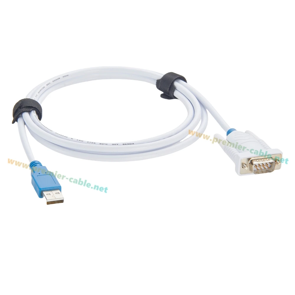 كابل محول USB إلى RS232R-200 من الدرجة الصناعية FTDI UT232R مع رقاقة FT232R كابل تسلسلي USB 2.0 إلى DB9 لنظام التشغيل Windows Linux Mac