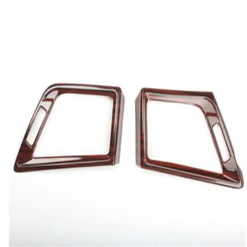 For BMW XI 2013 2014 2015 HIPS mahogany carbon fiber interior modification air conditioning air outlet frame attachment