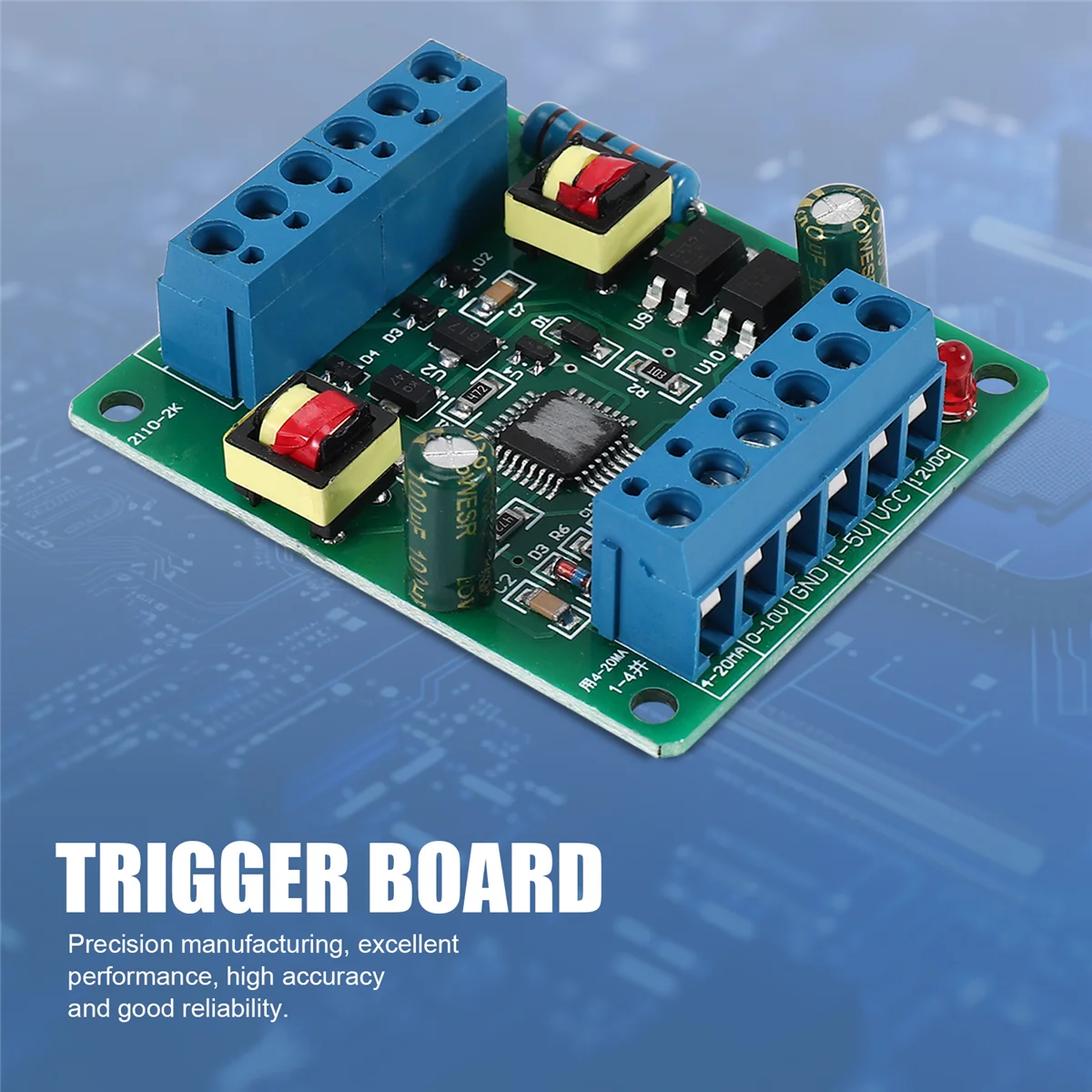 A03V Single Phase Thyristor Trigger Board SCR-A สามารถควบคุมแรงดันไฟฟ้า, อุณหภูมิและความเร็วด้วย MTC MTX โมดูล