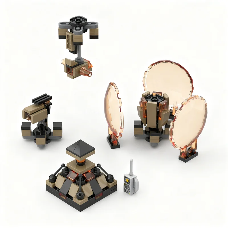 175-teiliges MOC-Spiel Deep Rock Galactic Rival Presence Modellbausatz Weihnachtsgeschenke Konstruktionsspielzeug DIY Kreative Idee