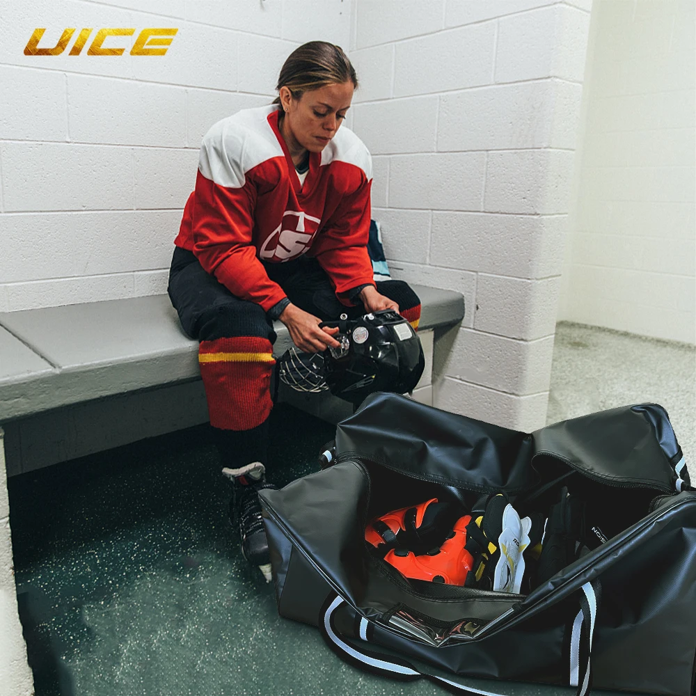 Ice Hockey Bag Portable Hockey Gear Kit 2 Sizes Teen Adult Backpack Ventilated Deodorant Sports Gear Kit