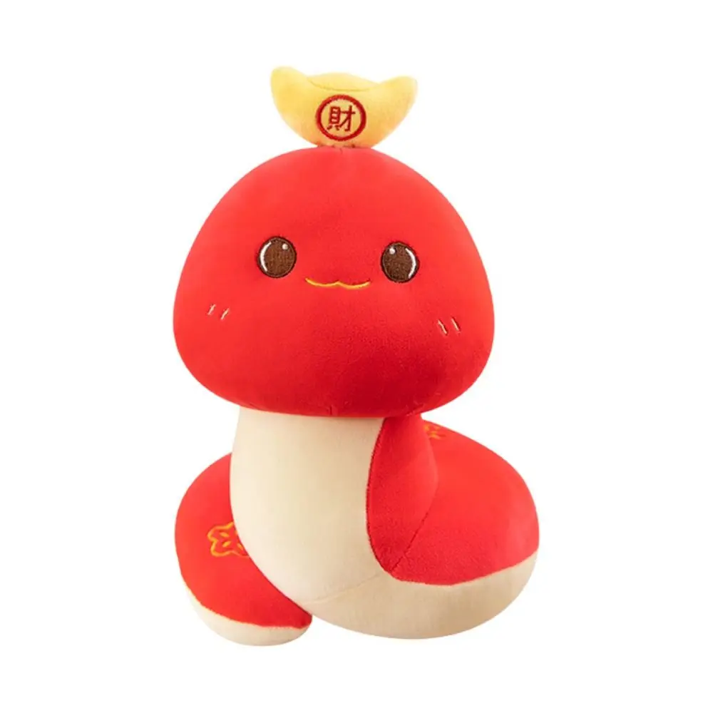 

Delicate Plush Fluffy Snake Doll 23CM Cartoon Snake 2025 Mascot Doll Plush Toy