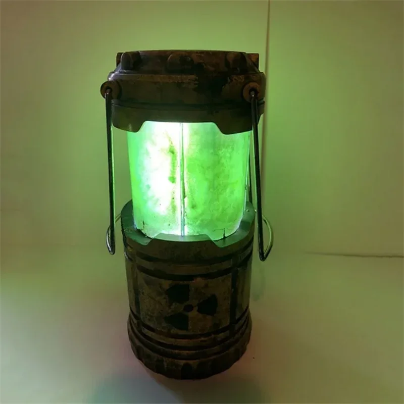 Nuclear Reactor Lantern Gift Mini Handheld Nuclear Reactor Lantern Toy Doomsday Nuclear Reaction Push Simulation Illuminator