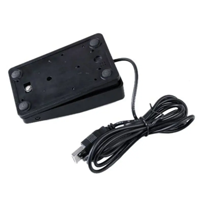 USB Foot Keyboard Pedal for HID PC Computer USB Action Control Pre-Program for Key Functions Mouse PC Game